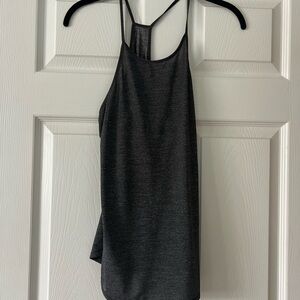 Lululemon Athletica Gray Asymmetrical Tank Top